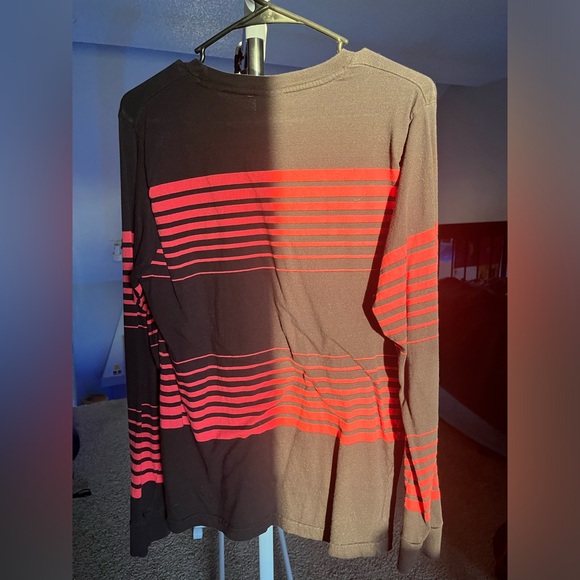 Broken Promised Stripped Long Sleeve Shirt - Picture 2 of 3